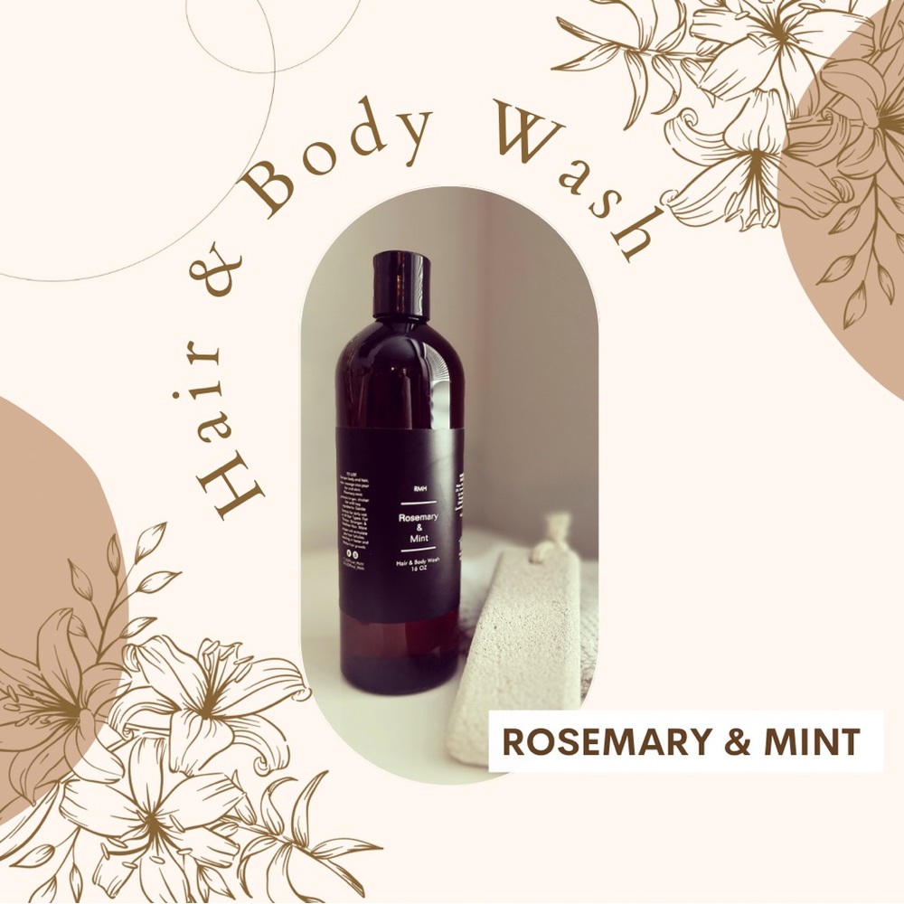 Rosemary & Mint Hair and Body Wash